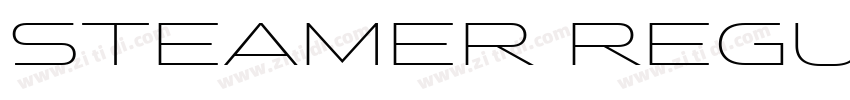STEAMER REGULAR200磅字体转换